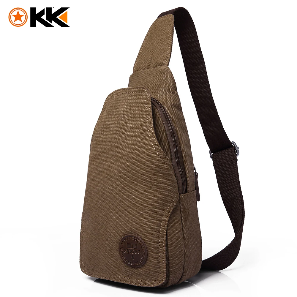 2017 KAKA brand Waterproof Canvas material Shoulder Crossbody Sling Chest Bag for Men | Багаж и сумки