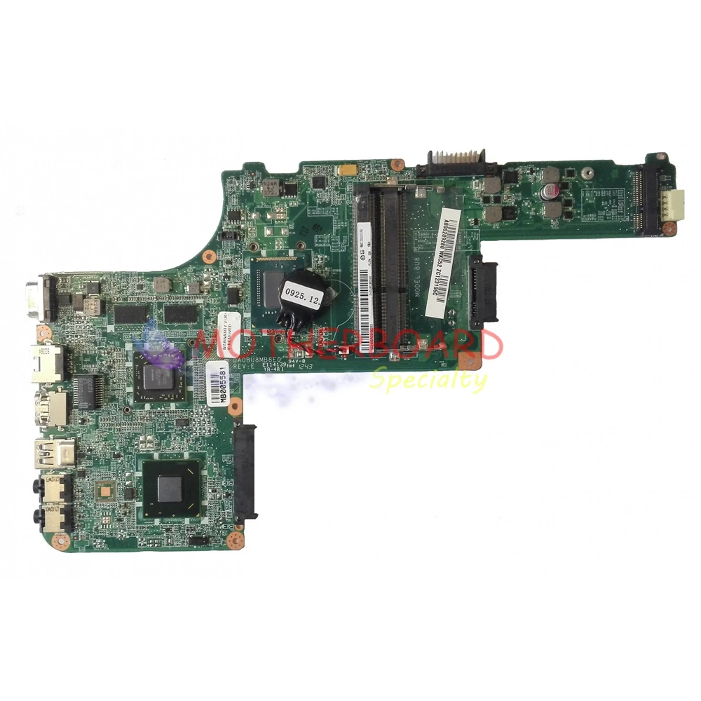 Vieruodis для материнской платы ноутбука Toshiba L830 L835 с i5-3337U cpu HD7670M GPU A000209280 DA0BU8MB8E0