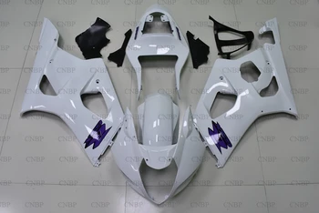 

GSXR 1000 2003 Abs Fairing GSX-R1000 2003 - 2004 K3 White Abs Fairing GSXR1000 04 Bodywork