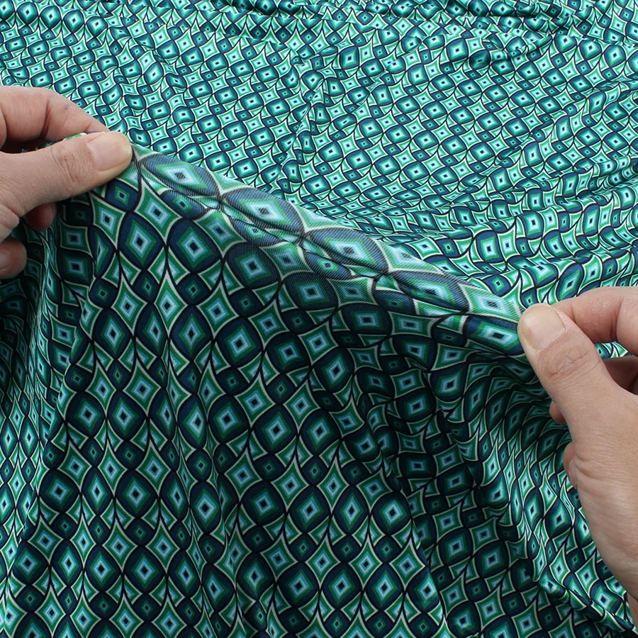 

Geometric Spandex Fabric High Elastic Leggings Making Fabric 60" wide By Yard