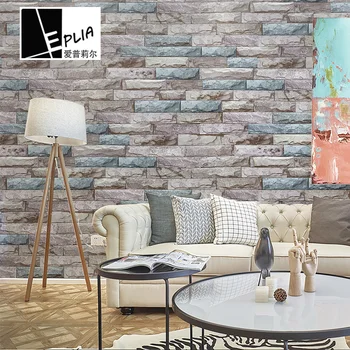 

10Mx53cm High imitation brick PVC Self adhesive Wallpaper Furniture Renovation Stickers Waterproof Kitchen room Background wall