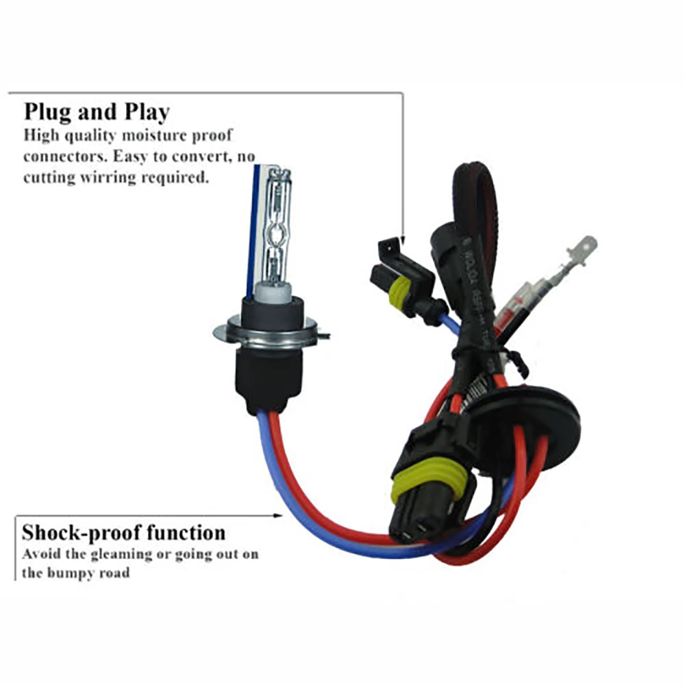 2 шт 35 Вт H7 HID Ксеноновые Сменные лампы, головной светильник, лампа TXVSO8, светильник 4300 К 6000 К 8000 К 10000 К, высокая мощность, автомобильный светильник