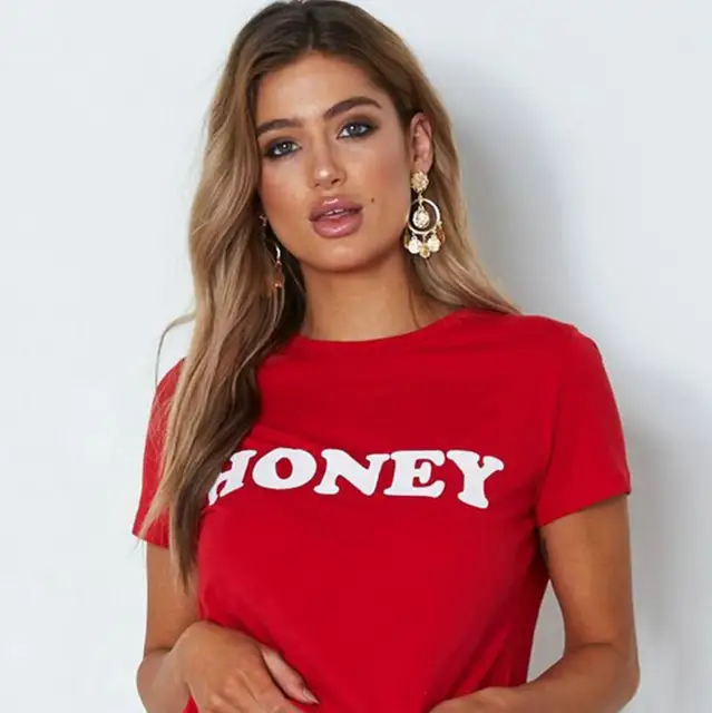 red t shirt