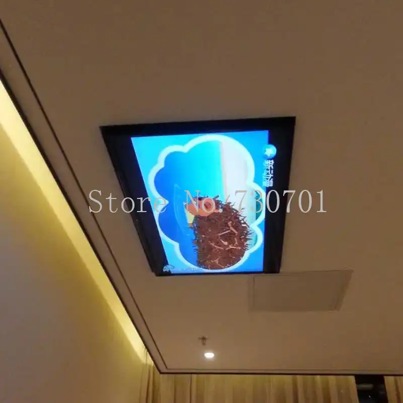 Eversion Motorized Electric Ceiling Led Lcd Tv Lift Mount Hanger