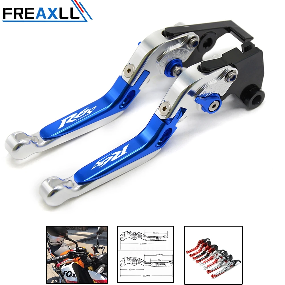 1 Pair Motorcycle Brake Clutch Levers For YAMAHA YZF R1 R6S USA VERSION