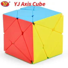 YJ оси магические кубики без наклеек Yongjun игрушки Magico Cubo скорость головоломка специальные игрушки для детей вызов