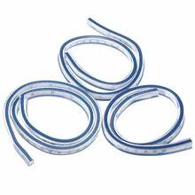 JIGUOOR 40/50/60 см Пластик Гибкая французский для портных лоскутного шитья для рисования Краски рисовать, измерительный инструмент для школьных принадлежностей