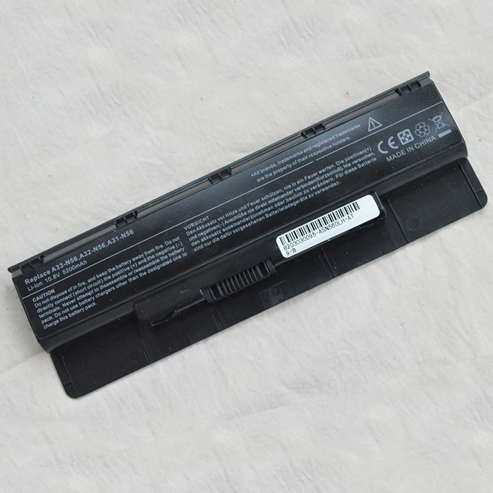Аккумулятор для ноутбука A31 N56 Asus N56D N56DY N56J N56JK N56VM N56VV N56VZ N56JN N56JR N56V N56VB N56VJ A32