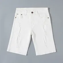 Мужские джинсовые шорты летние джинсовые шорты модные уличные мужские Стрейчевые прямые тонкие черные шорты размер s-xl XXL