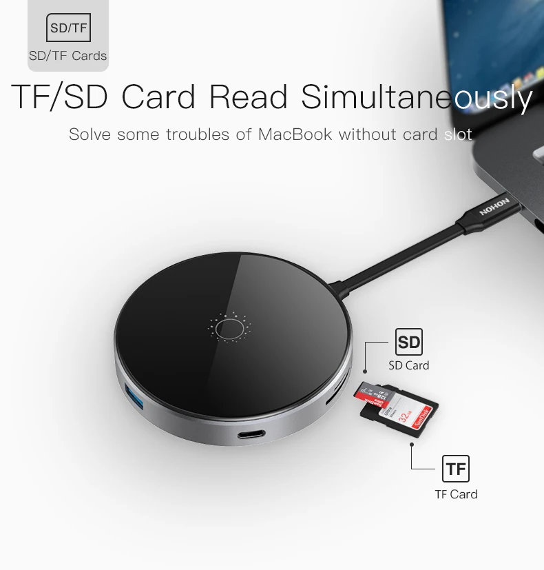 Type C USB HUB Adapter (9)