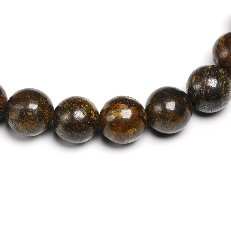 Natural 8MM BRONZITE Stone Beads With 10MM Tiger Eye Strand Bracelet Arrow Hematite Bracelet Men Best Gift Jewelry
