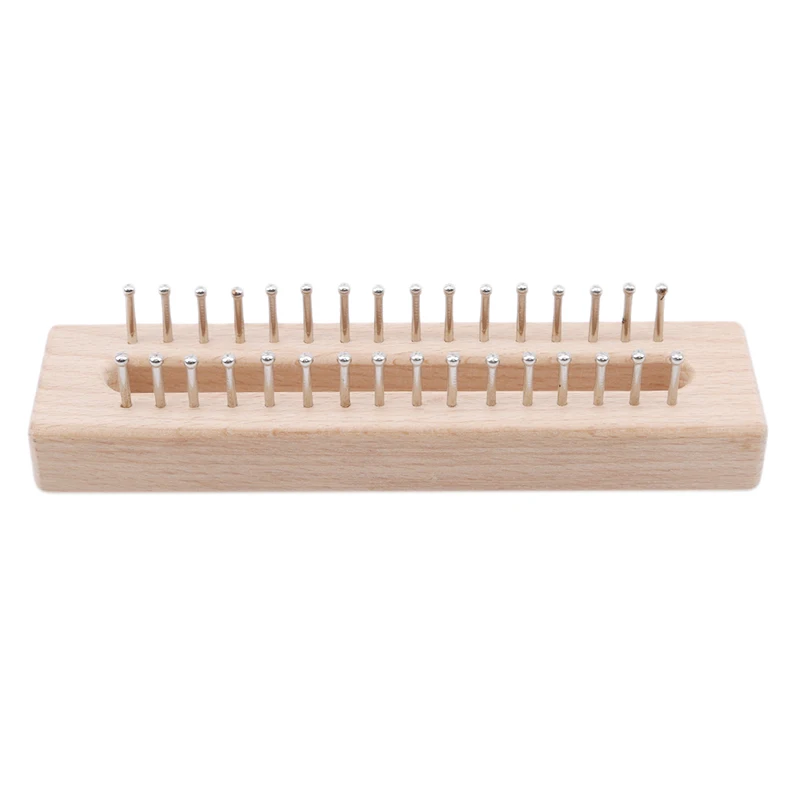 Деревянная доска вязальный станок легкий инструмент для плетения для рукоделия