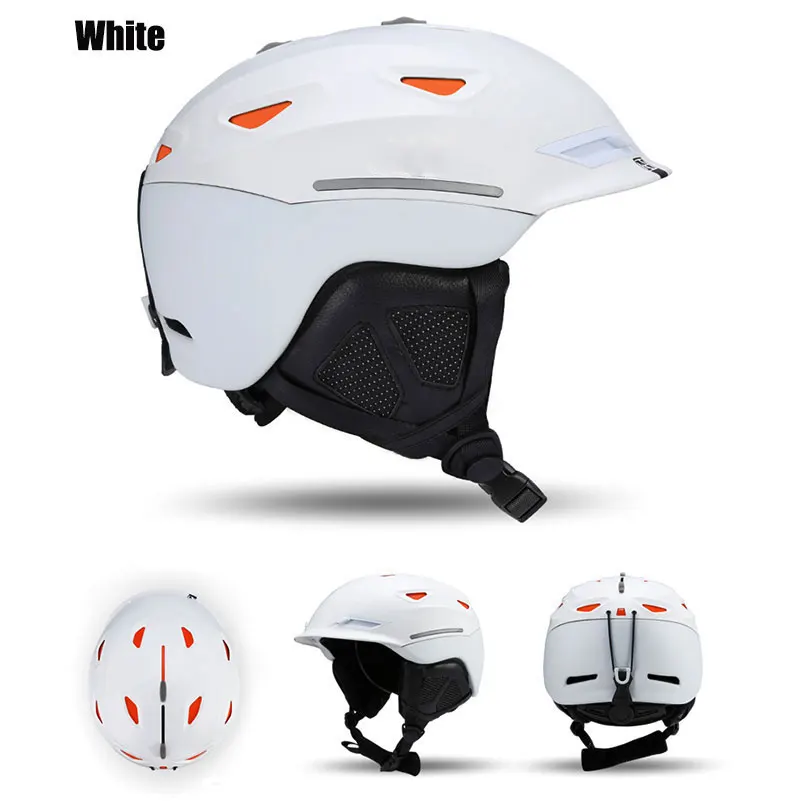 GUB 628 дышащие сверхлегкие лыжные шлемы термальная Крышка для оборудования снежные виды спорта Велоспорт Шлем Сноуборд зима Открытый
