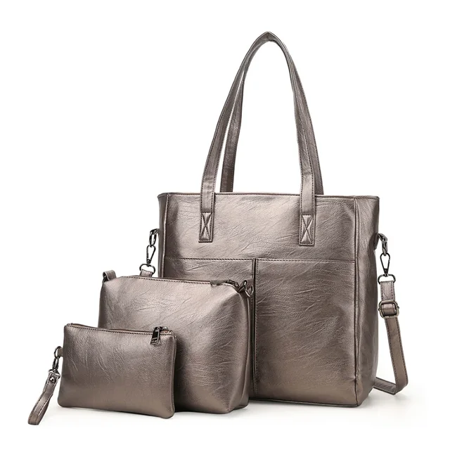 2018 New Fashion Big Women Bag Luxury Handbags Shoulder Patchwork