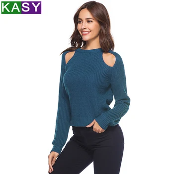 

Women Knitted Off Shoulder Sweaters Winter Sexy Wool Crop Hollow Sweaters Pullovers Junior Cozy bolero Sweaters Jumper Plus Size