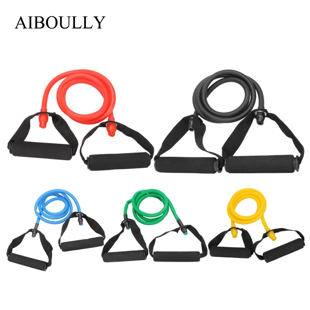 3pcs Rubber Latex Fitness Exercise Resistance Bands Muscle Stretch