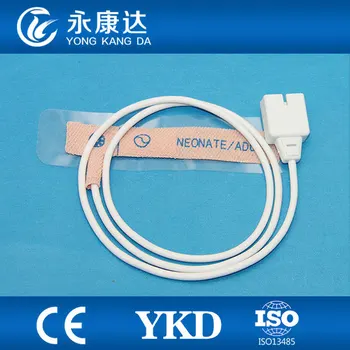 

10PCS/Lot Free Shipping for 9Pin Dolphin Neonate / adult Disposable Spo2 Sensor Probe,Non-woven