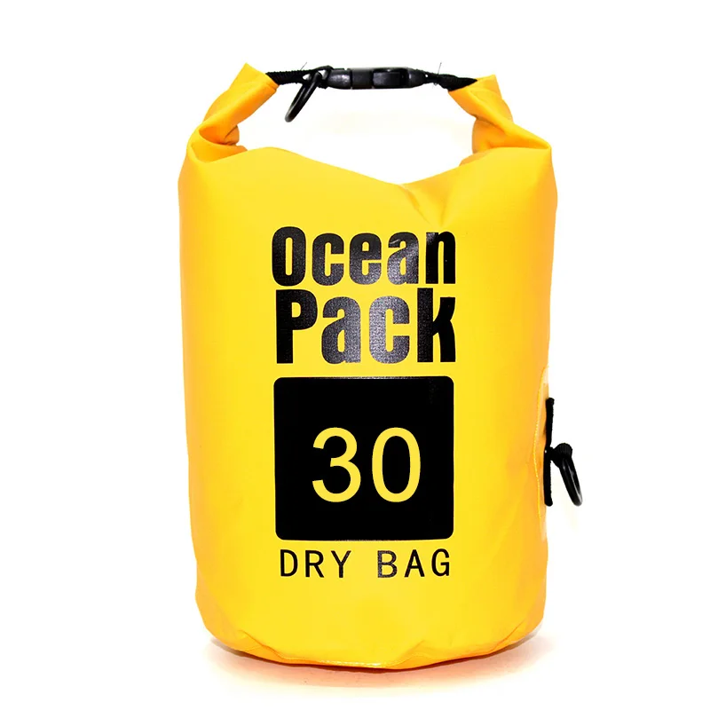 2L- 30L Waterproof Bags Ultralight Camping Hiking Dry Bag Waterproof Drifting Kayaking Swimming Bags for Outdoor Sport Bag
