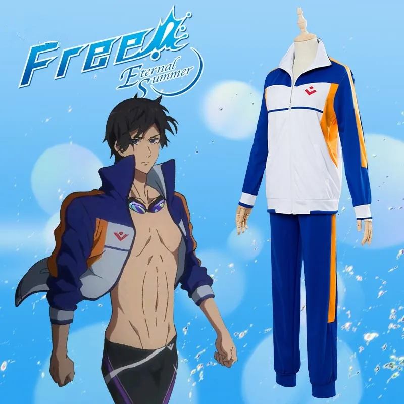 Anime Free Dive To The Future Eternal Summer Nanase Haruka Hidaka University Water Swimming Club Uniform Cosplay Costume Suit Anime Costumes Aliexpress