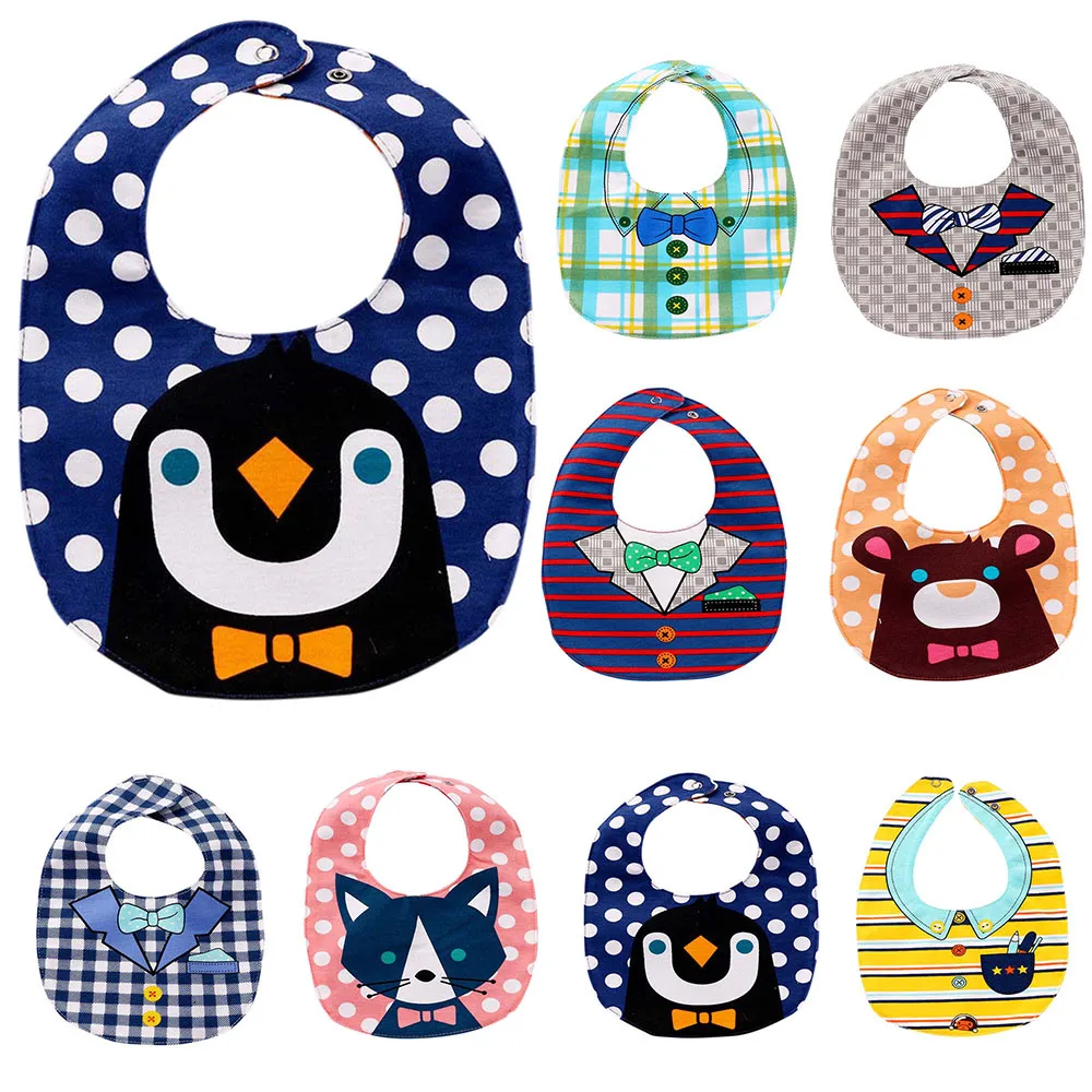 

Baby Bandana Drool Bibs Cartoon Animal Baby Eating Clothes Toddler Boys And Girls baby apron Slabber Baby Bibs Burp Cloth Scarf
