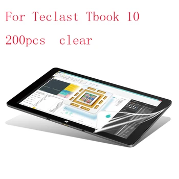 

Transparent Lcd Screen Protector Film for Teclast Tbook 10 explosion-proof membrane without retail packing 200pcs/lot