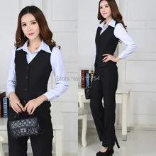 Размера плюс осень-зима Femininos элегантный профессиональный Бизнес Повседневная обувь Офисные короткие брюки, костюмы, штаны и топы, комплект одежды