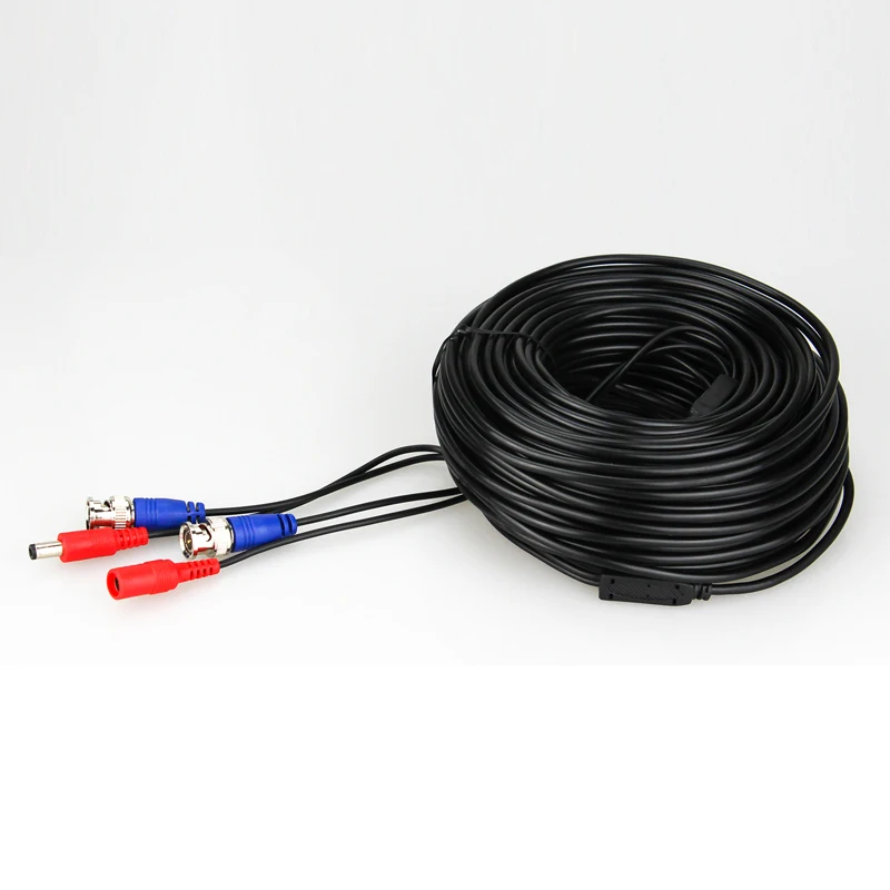 H.View 30m 100ft CCTV Cable BNC & DC Plug Video Power Cable for Wired AHD Camera and DVR Video Surveillance System Accessories
