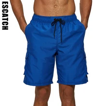 Escatch мужские спортивные беговые пляжные брюки плюс размер XXXL быстросохнущие мужские шорты для серфинга спортивный купальник для мужчин