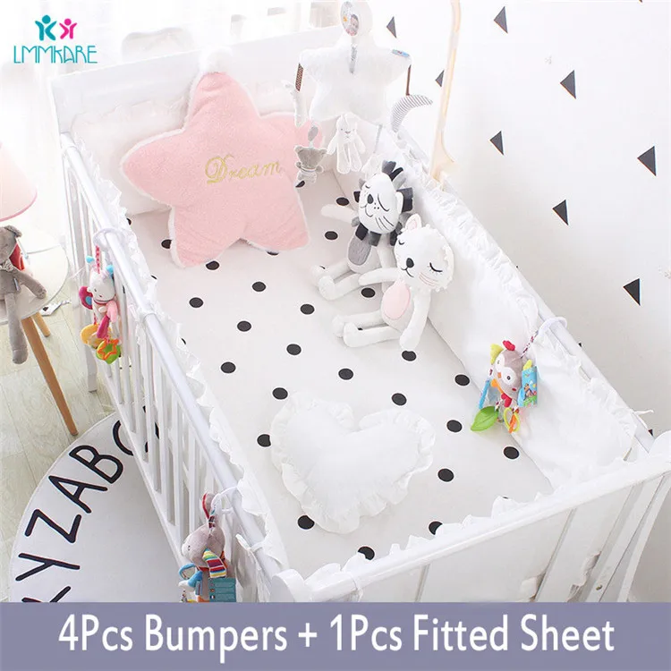 5Pcs-Baby-Breathable-Crib-Bumper-Pad-Oval-Bed-Crib-Liner-Set-for-Baby-Boys-Girls-Safe(2)