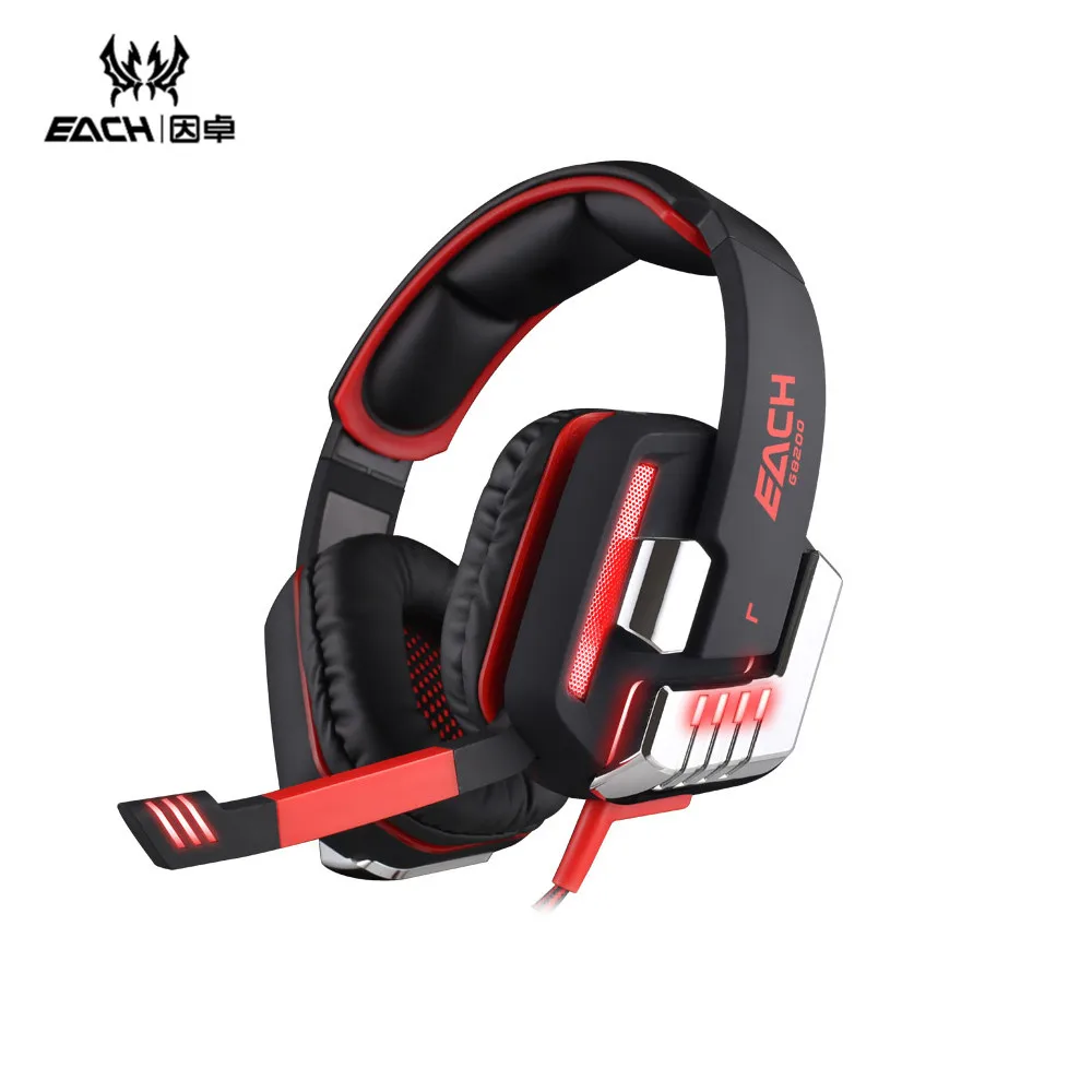 Prix pour CHAQUE G8200 Jeu Casque 7.1 Surround USB Vibrations Gaming Headset Bandeau Casque Écouteur Microphone LED Lumière pour PC Gamer Prix pour CHAQUE G8200 Jeu Casque 7.1 Surround USB Vibrations Gaming Headset Bandeau Casque Écouteur Microphone LED Lumière pour PC Gamer