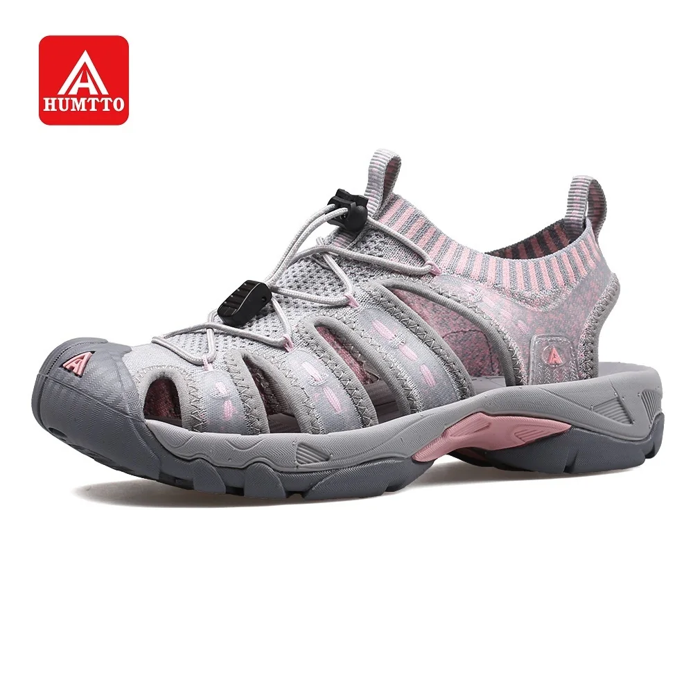 HUMTTO Brand Sandals Men Beach Shoes for Women Summer Outdoor Soft