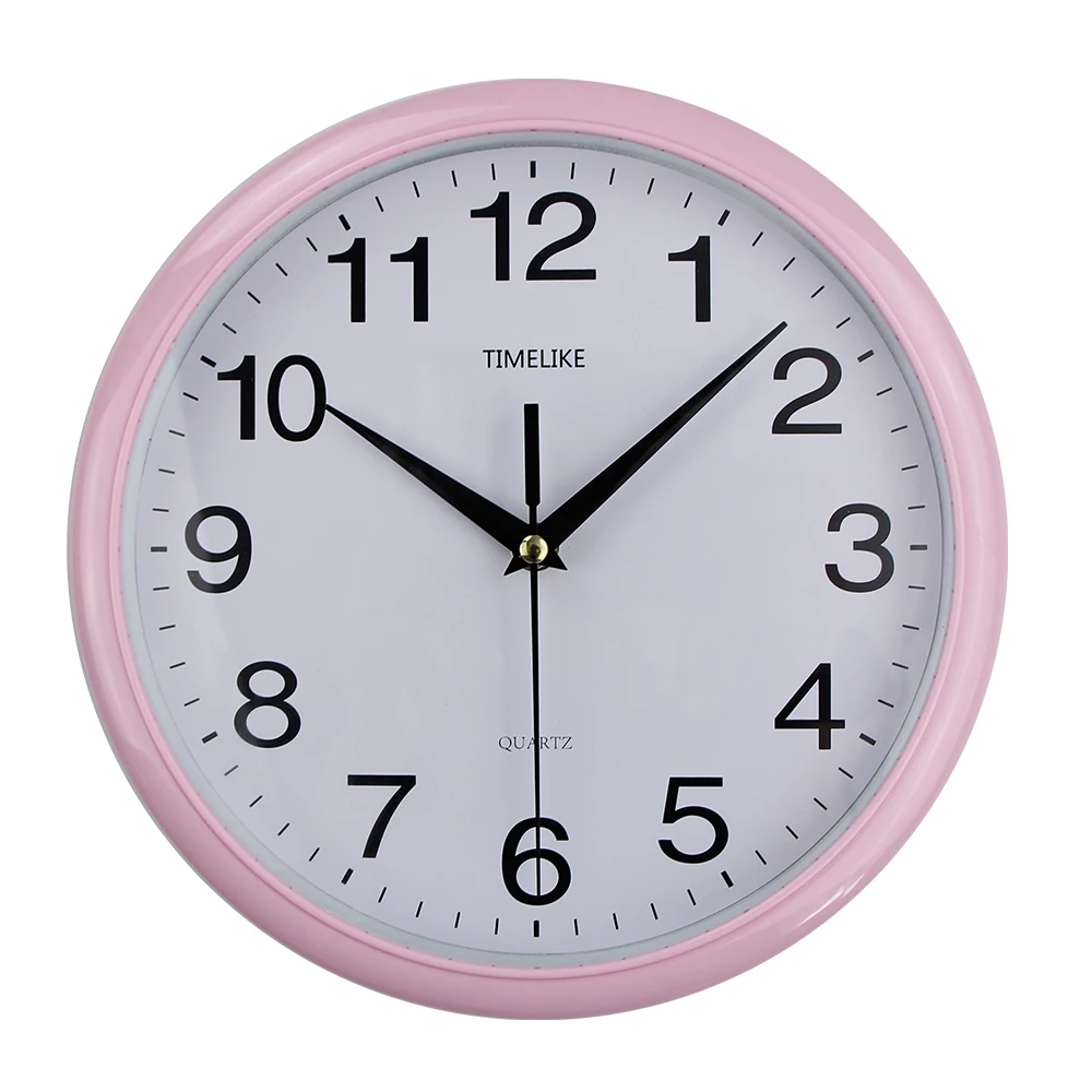 Новое поступление, классические винтажные круглые Настенные часы, современные пластиковые часы, кварцевые часы в стиле ретро, часы Relogio de parede