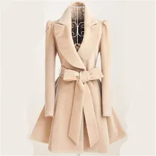 Модное длинное пальто для женщин, тонкое женское пояса для пальто, ветровка, верхняя одежда на осень и зиму, Женский Тренч