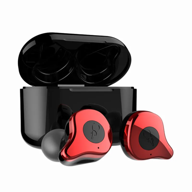 TWS E12 Bluetooth 5,0 наушники Беспроводная гарнитура HiFi спортивные наушники микрофон с быстрой зарядкой чехол