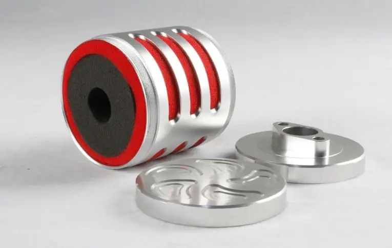 

1PC Rovan Petrol Truck Metal Air Filter Assembly 95106 CNC Air Filtering with Liner Sponge for Remote Control RC Cars Parts