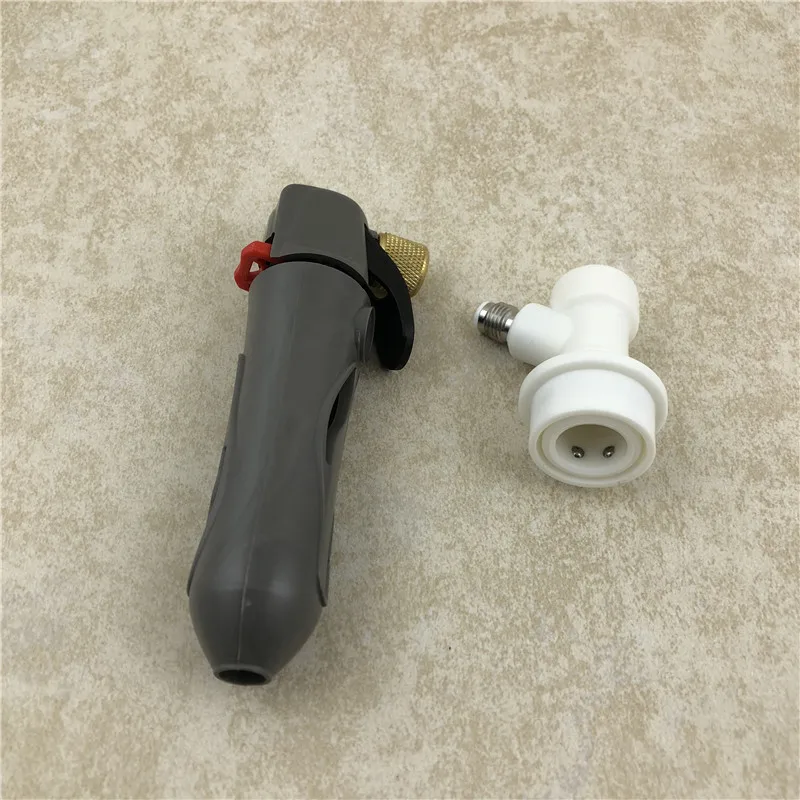 Портативный домашний пивной СО2 бочонок зарядное устройство с шариковым замком резьба газ отключение пивные бочонок