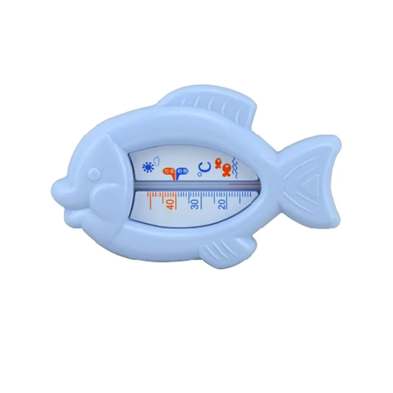 1 шт. безопасный пластиковый термометр в форме рыбы, датчик для полива, термометры для детской ванны, игрушки, плавающие водяные термометры, поплавок