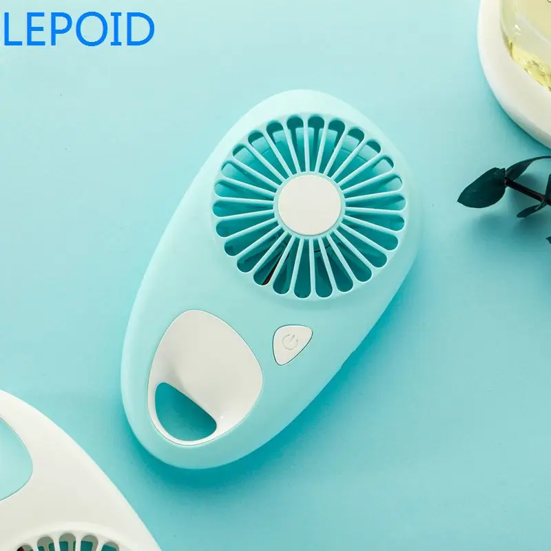 

Lepoid Handy Fan Mini Fold Fans Portable Handheld USB Port Smart Electric Air Cooler Rechargeable Outdoor Travel Fan