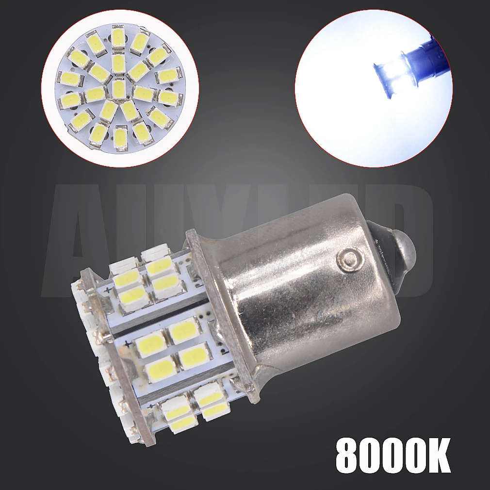 2 шт. Высокое качество 1156 3020 SMD 50 светодиодный автомобильный светильник BAY15D P21W авто светильник лампы стайлинга автомобилей 50Led 50Smd DC12V