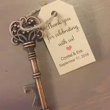 Пользовательские текст спасибо для свадьбы, помолвки Добро пожаловать подарок услуга метки свадебный душ девичник карты