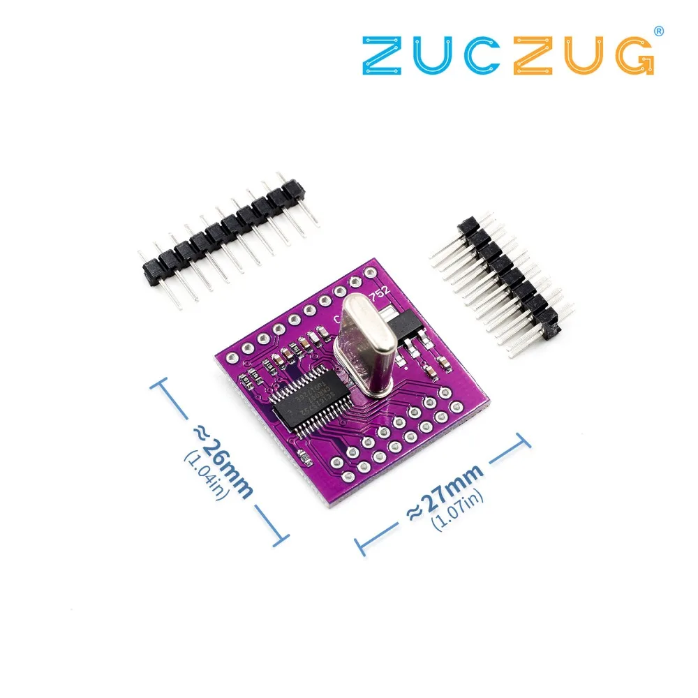 1 шт. CJMCU 752 SC16IS752 I2C/SPI интерфейс шины к двухканальному модулю преобразования