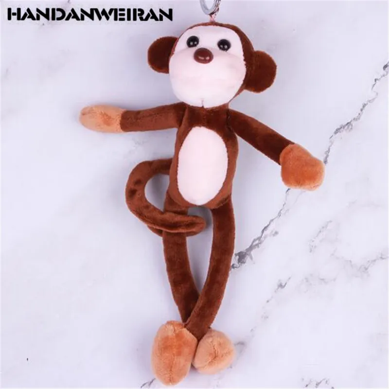 

1PCS Cute Long-Tailed Monkey Plush Toys Cartoon Mini Monkeys Stuffed Toy Dolls Birthday Gift 2019 New Hot Sale 25CM HANDANWEIRAN