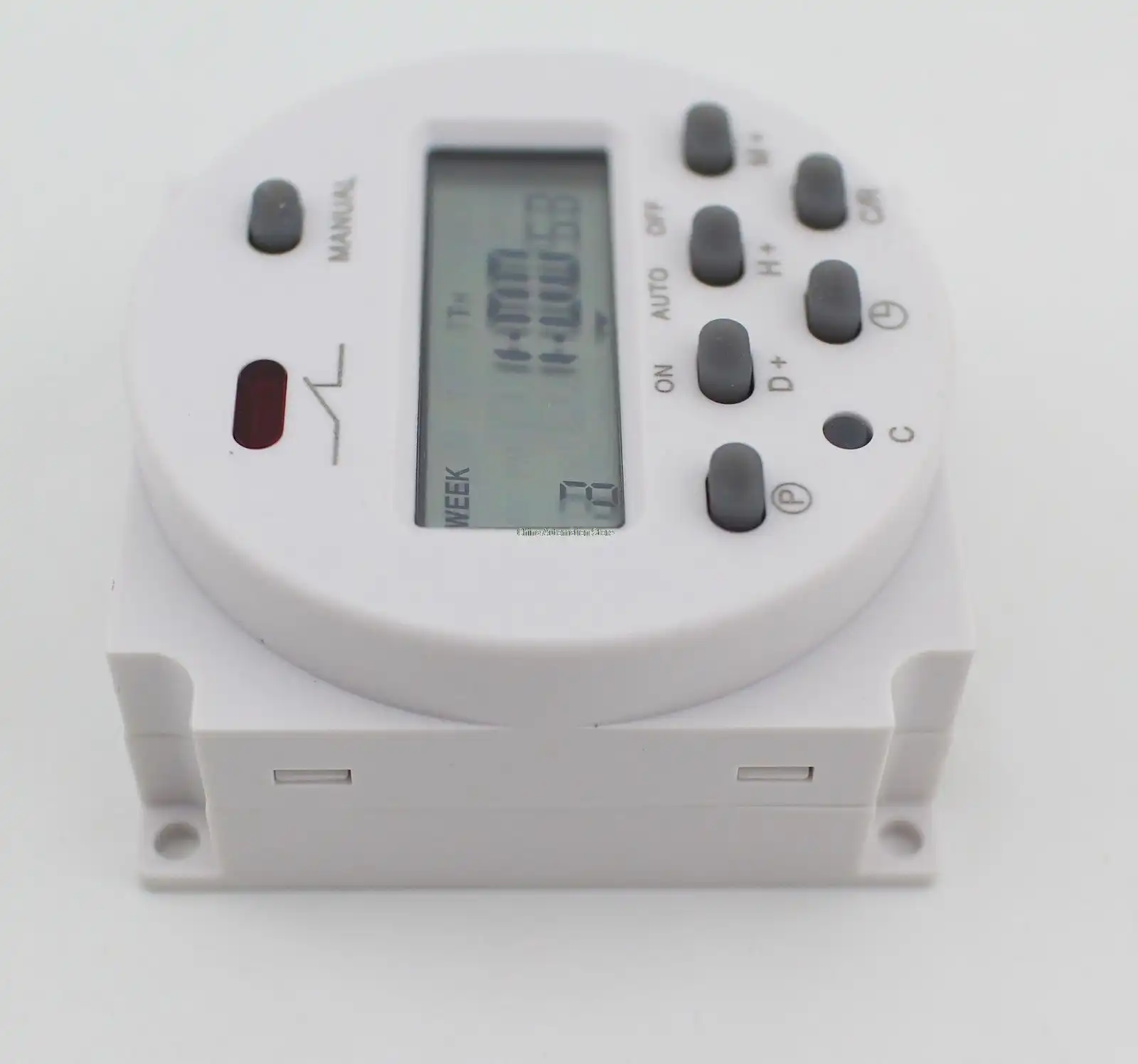 CN101A Temporizador De Alimentación AC Digital LCD Interruptor de tiempo programables Relé temporizadores al aire libre