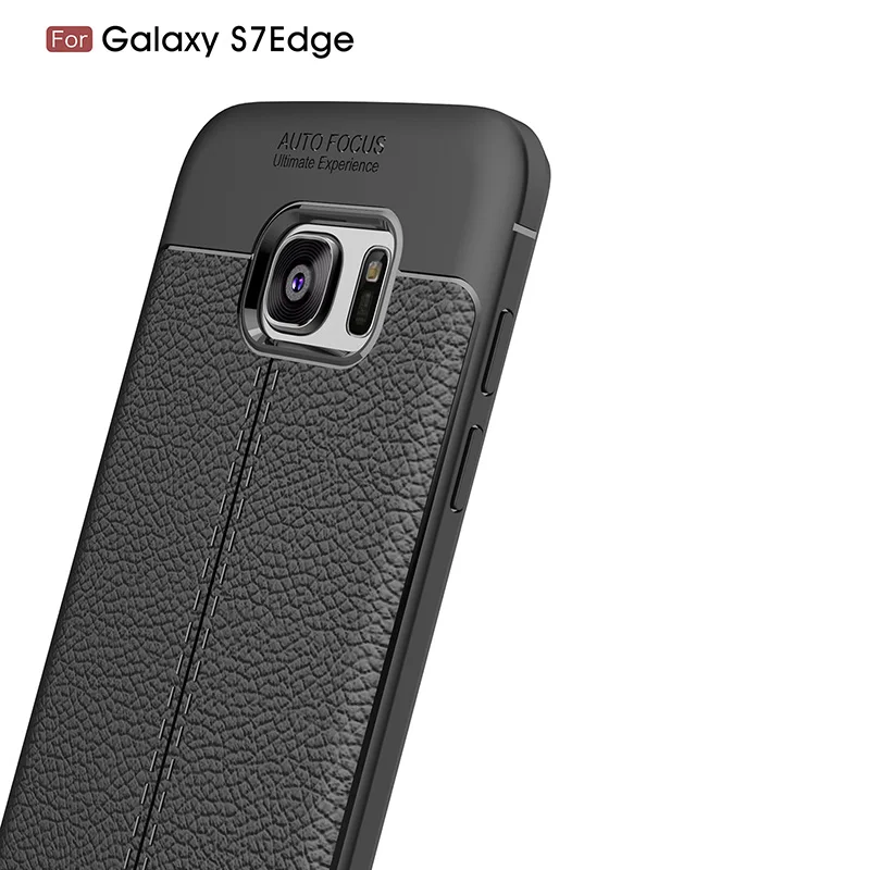 litchi leather silicone case samsung s7 edge (3)