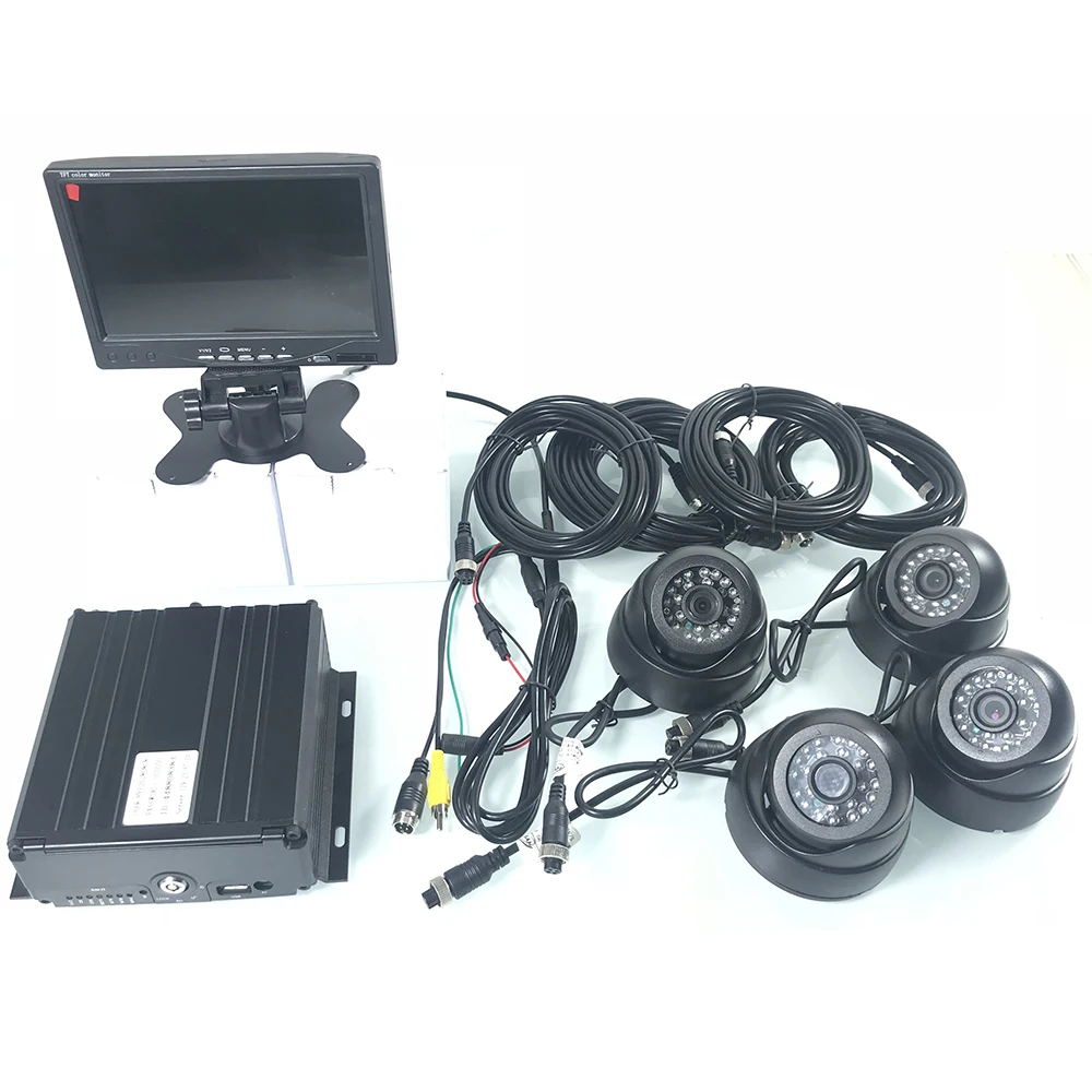  Rimorchio/Carrello Elevatore/Ingegneria Bus Monitoraggio Suite di Audio e Video HD 4-Canali di Moni