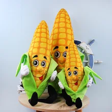 Креативная имитация желтой кукурузы плюшевые куклы подарки на день рождения мягкие PP чучело из хлопка подушки еда серии детские игрушки