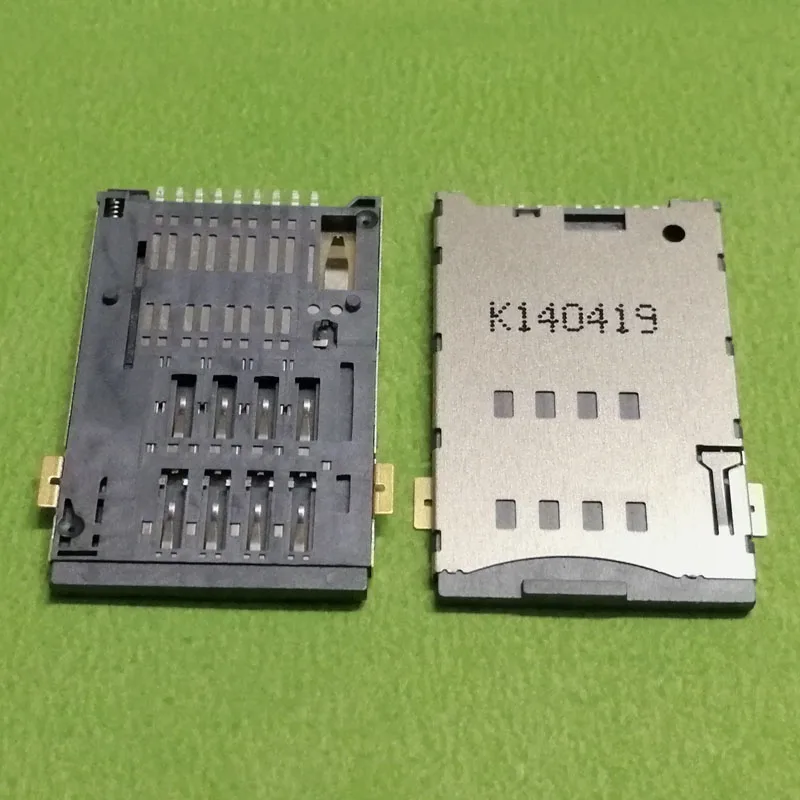

2pcs sim card reader slot tray holder connector socket For Huawei s10 s7 S10-231U S7-931U S7-601U S10-201L S7-701 S7-721U plug