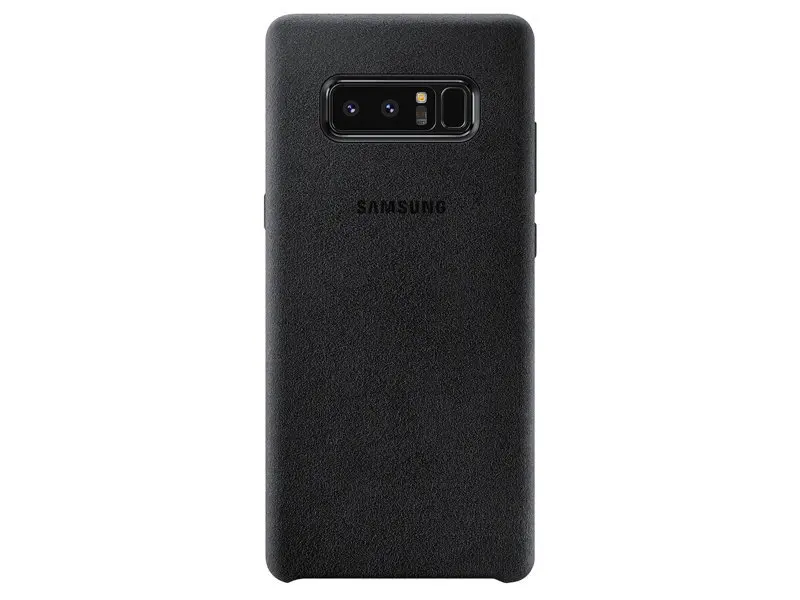 samsung Galaxy Note 9/Note 8 кожаный чехол для прикрепляющийся к чехол с защитой от ударов EF-XG960 G960 G965 в 4-х цветах - Цвет: Black