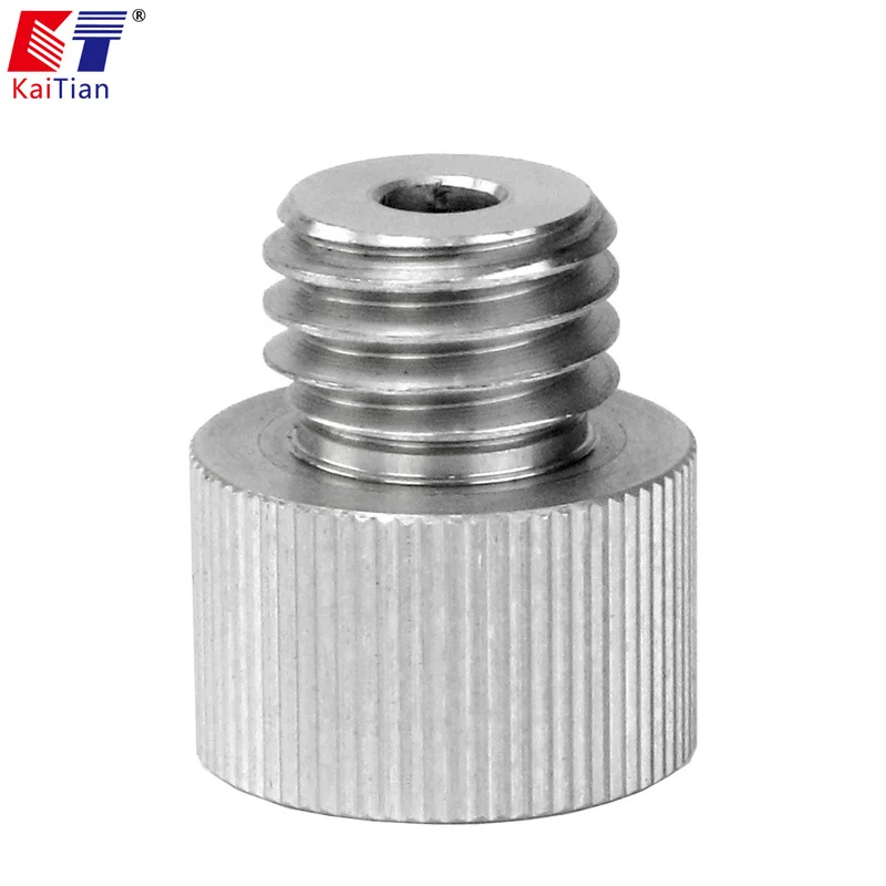 

Kaitian Tripod Conversion Connector 5/8 Inch and 1/4 Inch Extension Rod for 635nm Laser Level Tripod Bracket connect