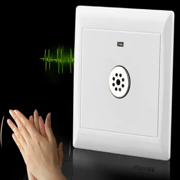 

universal 86type 86*86MM sensor motion sensor 220v 250v motion sensor switch voice switch free shipping